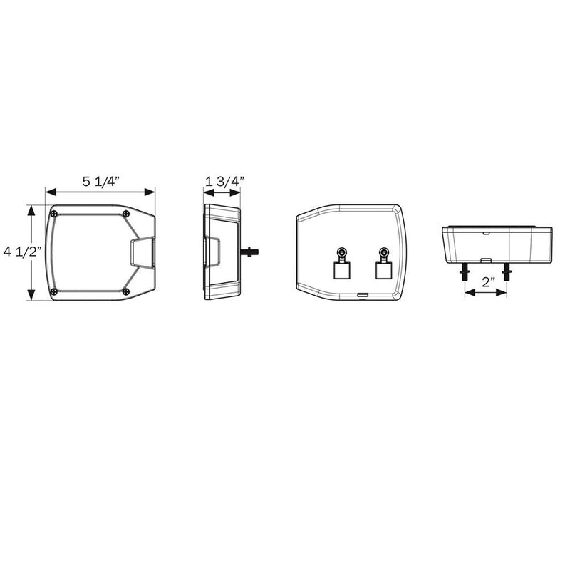 Load image into Gallery viewer, LED Combination Tail Light for Over/Under 80 Applications - Passenger Side
