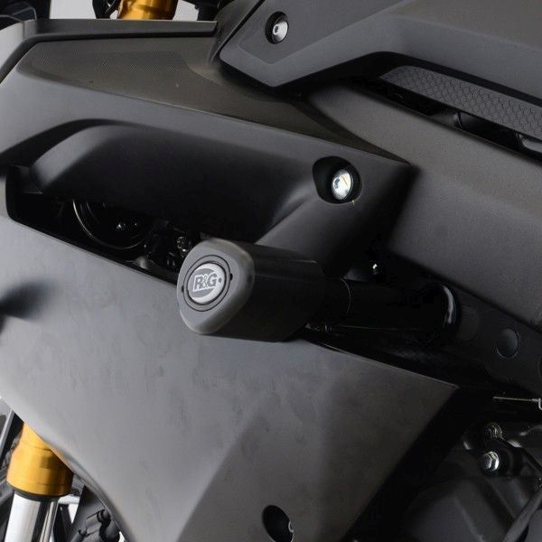 Load image into Gallery viewer, R&amp;G Racing Black Aero Style Crash Protection Bobbins For 2019-2022 Yamaha YZF-R125
