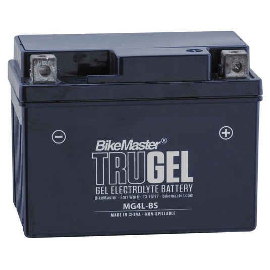 BikeMaster TruGel Battery For Can-Am Quest 50 2002-2006 Grey