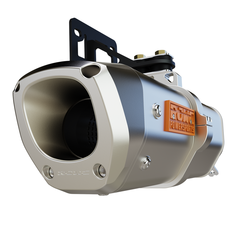 Load image into Gallery viewer, RJWC Single Slip-On APX Exhaust For Polaris Sportsman 400/450/500/550/570/700/800
