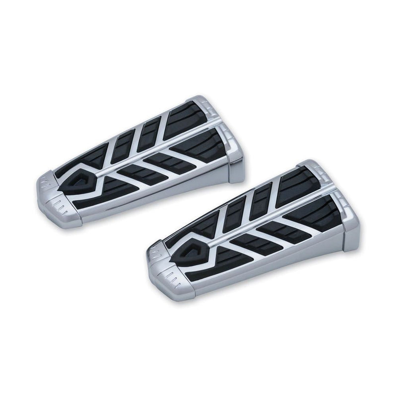 Load image into Gallery viewer, Kuryakyn Chrome Spear Footpegs Foot Pegs Harley Indian Honda Yamaha BMW Triumph
