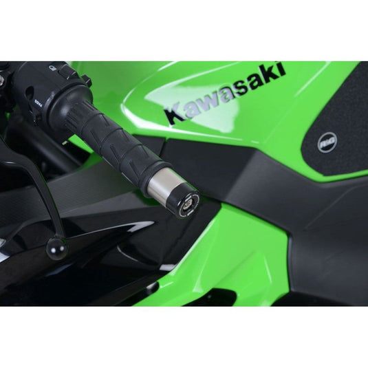 R&G Racing Black Bar End Sliders For 2019-2024 Ducati Hypermotard 950