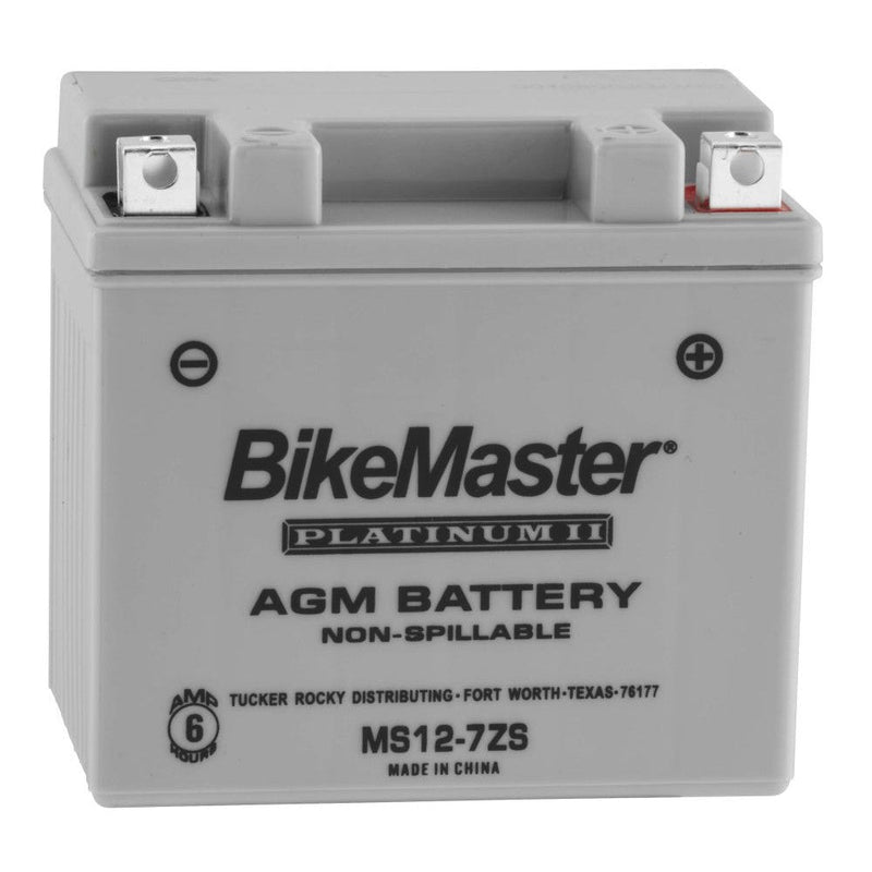 Load image into Gallery viewer, BikeMaster AGM 12V Platinum Battery For Arctic Cat DVX 50 2006-2008 Grey
