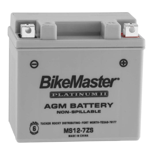 BikeMaster AGM 12V Platinum Battery For Arctic Cat DVX 50 2006-2008 Grey