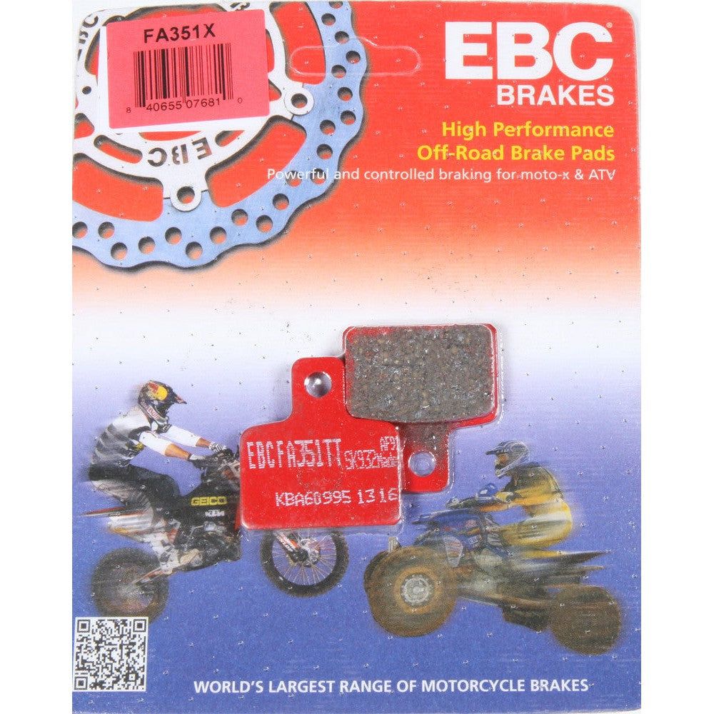 EBC 1 Pair Performance X-Series Carbon Brake Pads MPN FA351X