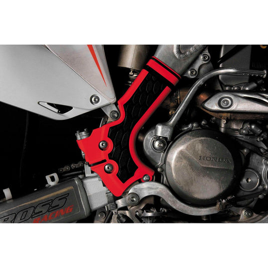 Acerbis Red/Black X-Grip Frame Guard - 2374241018