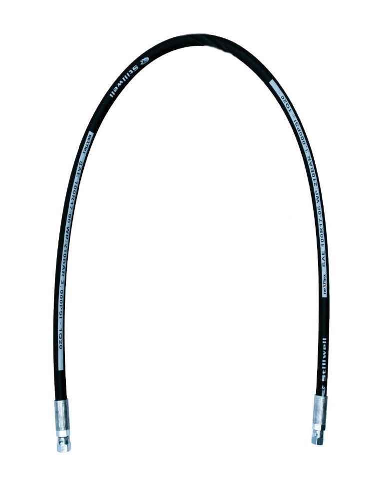 Load image into Gallery viewer, Stillwell Hydraulic Hose, 39" Long,  3/8", #6 FJ Swivel, #6 FJ Swivel
