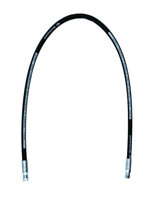 Stillwell Hydraulic Hose, 39" Long,  3/8", #6 FJ Swivel, #6 FJ Swivel