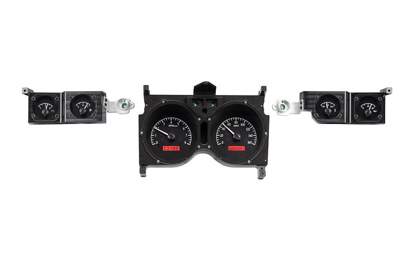 Load image into Gallery viewer, Dakota Digital 1973-1977 Chevrolet Malibu/Monte Carlo/El Camino/GMC Sprint VHX Black Red Display Gauge Kit VHX-73C-CVL-K-R

