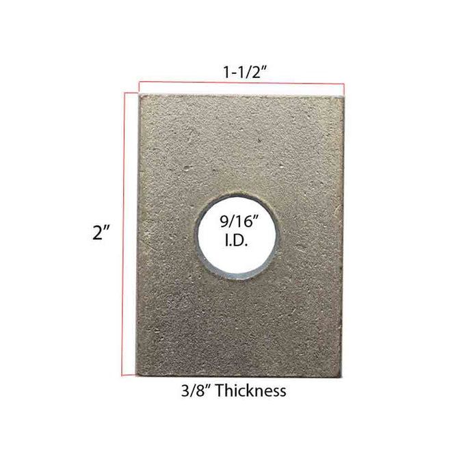 6 Block Plate Kit With (2) 1/2
