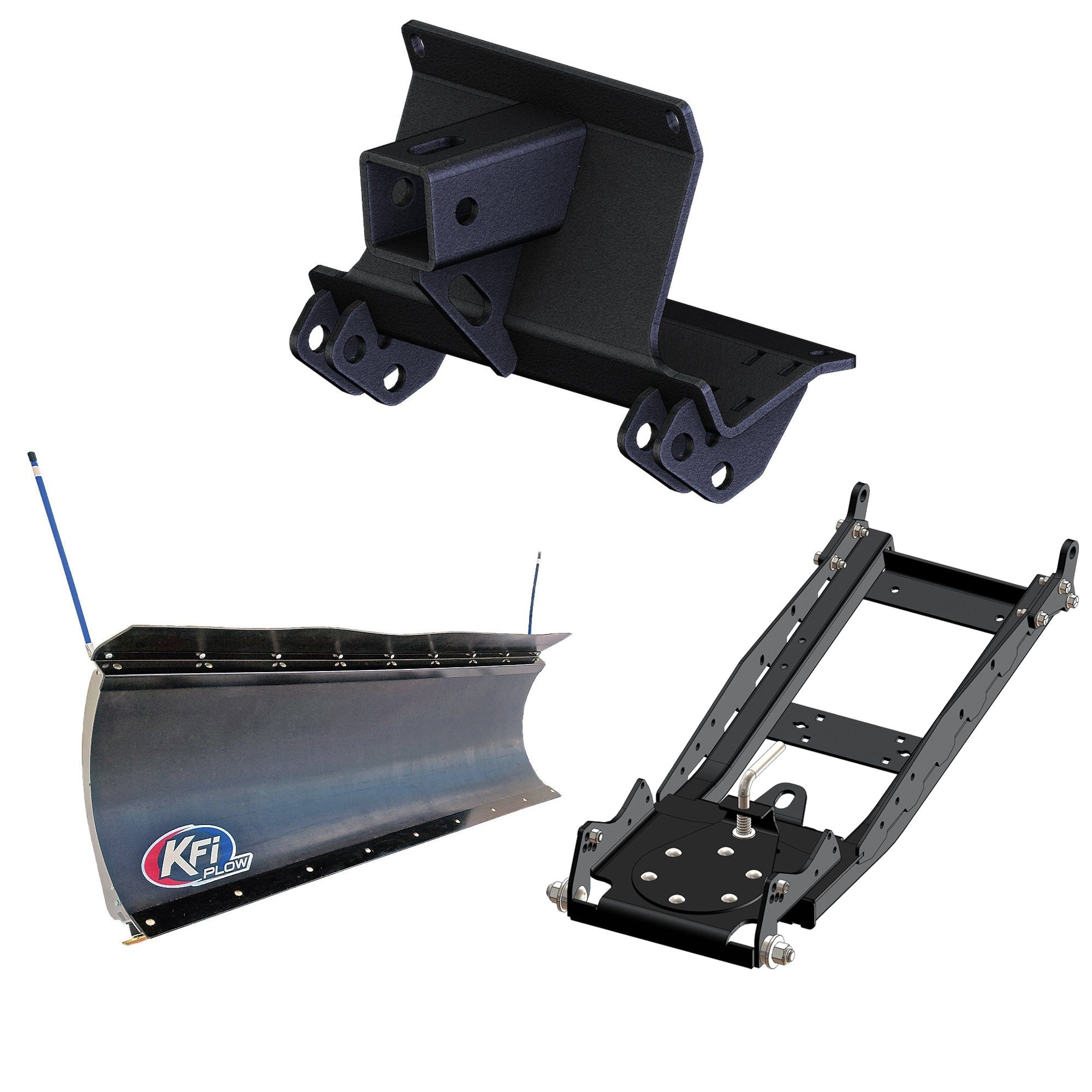 KFI UTV Snow Plow Kit For Polaris Ranger XP 1000 Waterfowl Edition 2021-2022