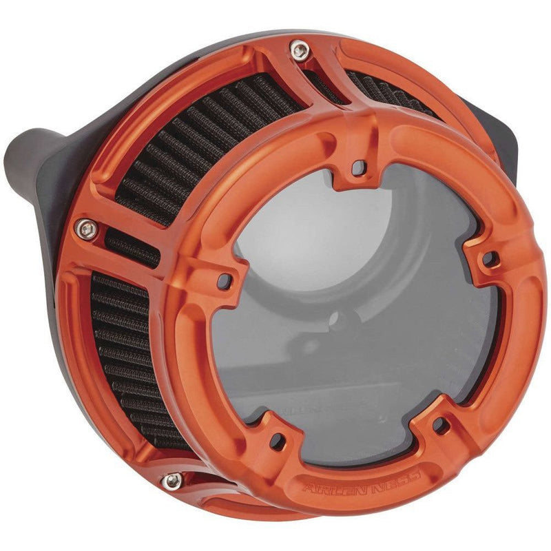 Load image into Gallery viewer, Arlen Ness Clear Sucker Titanium Method Air Cleaner 600-019
