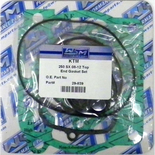 WSM Top End Gasket Kit For Husqvarna / KTM 250 07-16 29-839