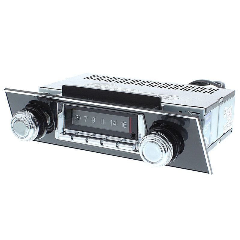 Load image into Gallery viewer, Custom Autosound 1967-68 Camaro 740 Premium Bluetooth Classic Car Stereo with Black Bezel
