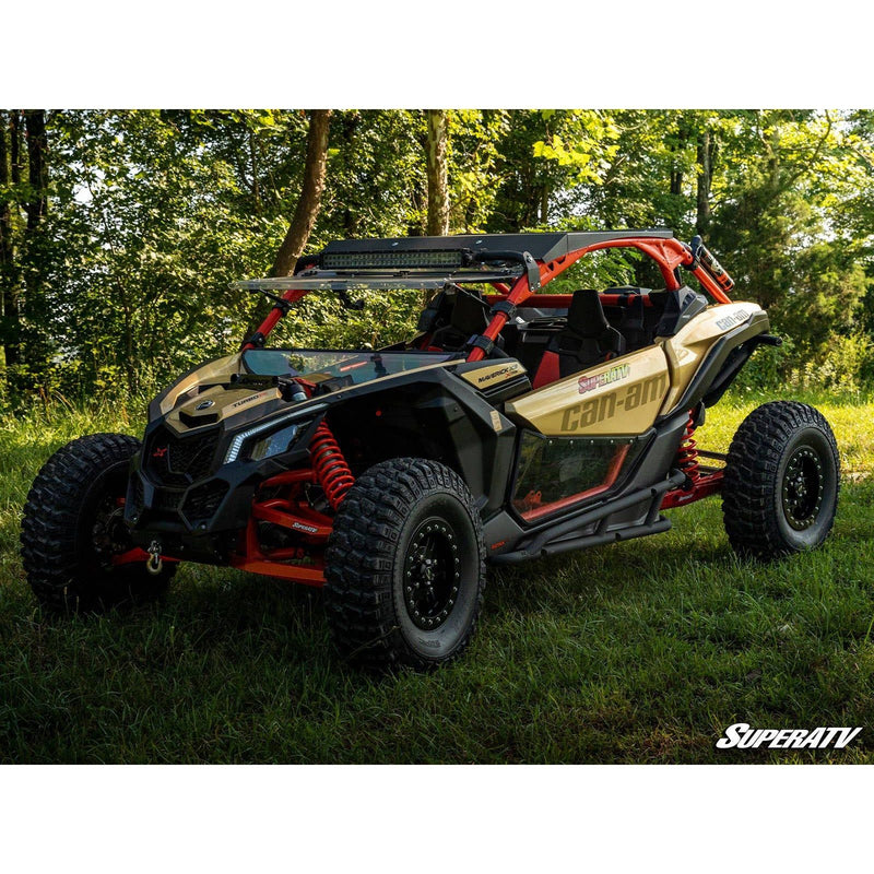 Load image into Gallery viewer, SuperATV Can-Am Maverick X3 Clear Lower Doors DOOR-CA-X3-004-75
