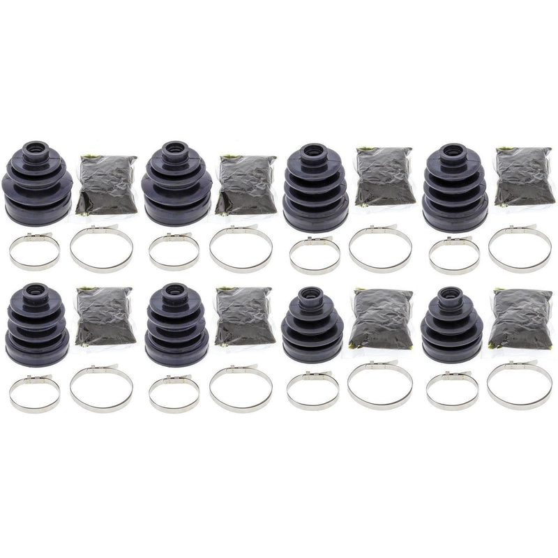 Load image into Gallery viewer, Complete Front &amp; Rear Inner &amp; Outer CV Boot Repair Kit TRX680 Rincon 06-07
