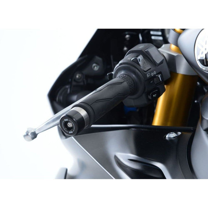 Load image into Gallery viewer, R&amp;G Racing Black Bar End Sliders For 2011-2014 Honda Crossrunner
