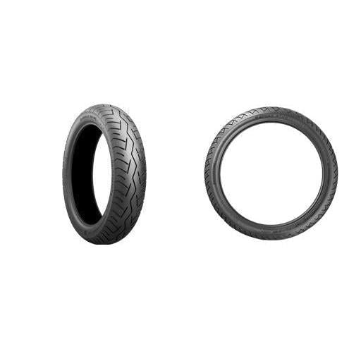 Load image into Gallery viewer, Bridgestone Front Rear 100/90-18 + 140/70-18 Battlax BT46 Motorcycle Tire Set
