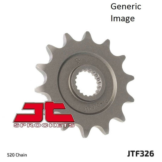 JT SPROCKETS Front and Rear Steel Sprocket Kit for OffRoad HONDA CR125R 2003