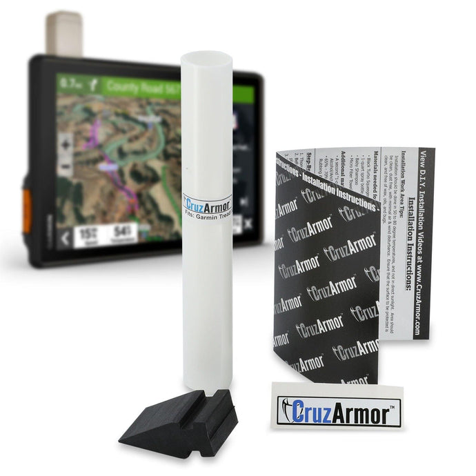 CRUZARMOR Garmin Overland GPS Screen Protector CRUZARMOR-TREAD