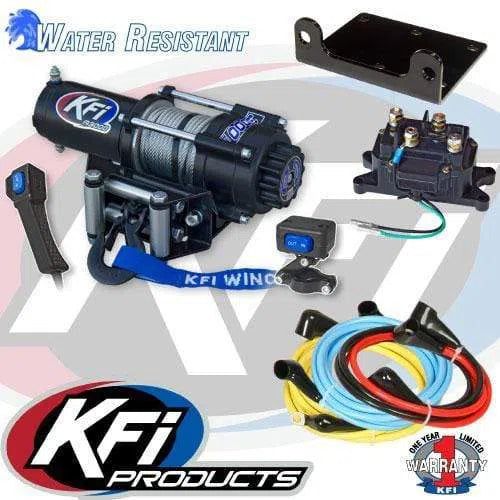 Load image into Gallery viewer, KFI 3000 lb Winch And Optional Mount
