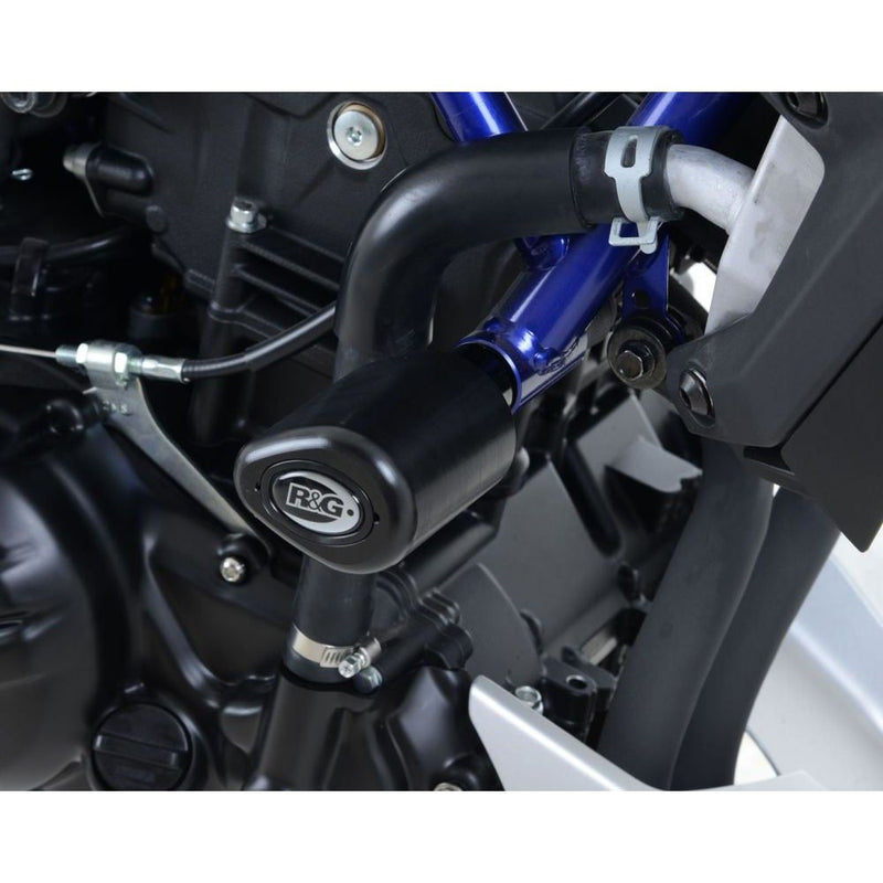 Load image into Gallery viewer, R&amp;G Racing Black Aero Style Crash Protection Bobbins For 2016-2024 Yamaha MT-03
