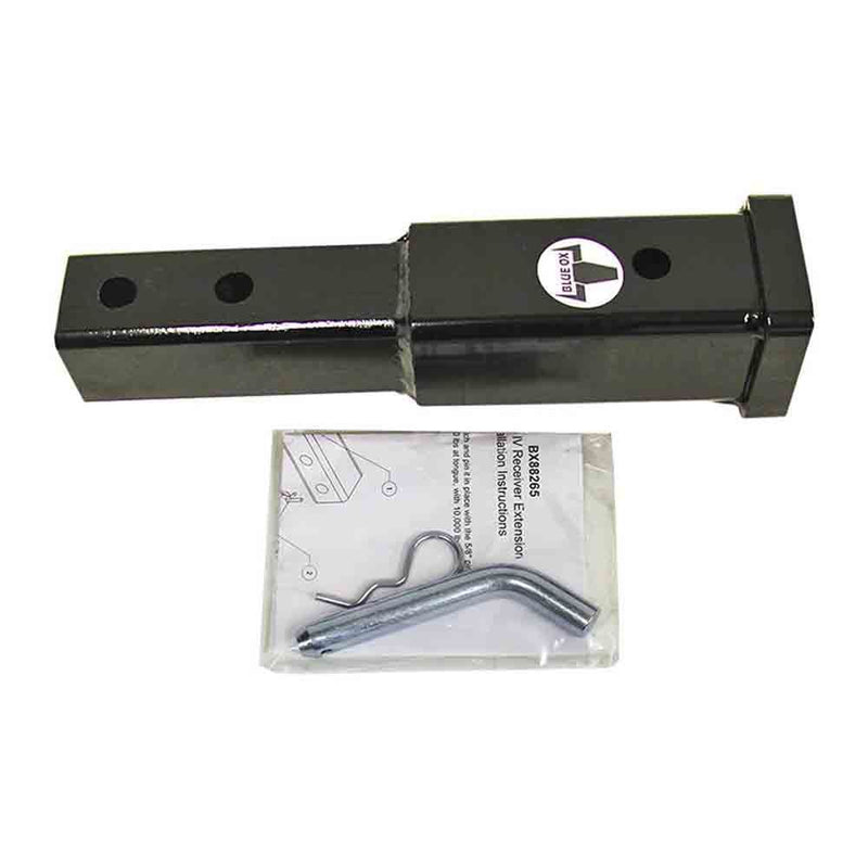 Load image into Gallery viewer, Blue Ox BX88265 - 6&quot; Receiver Extension for 2 Inch Trailer Hitches - Vehicle Flat Towing Only
