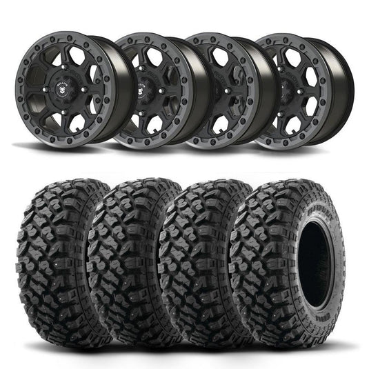 Set of Four Bullite Ruler Wheels 14