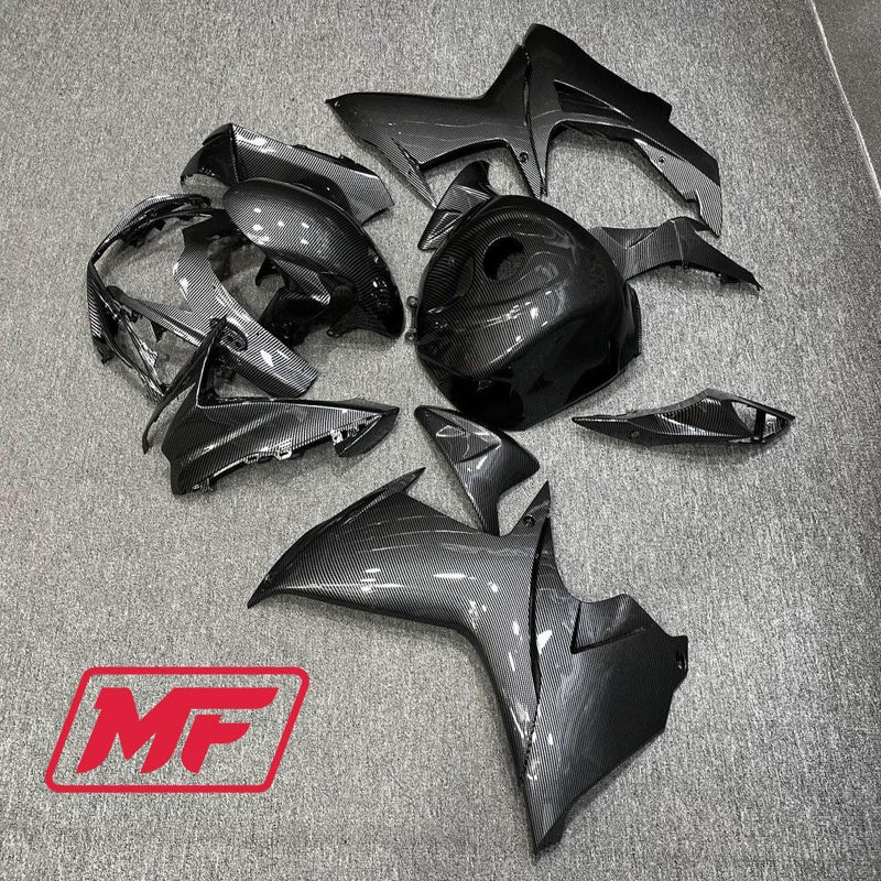 Load image into Gallery viewer, Monster Fairings Full Kit Suzuki GSXR600-750 11-22 Carbon Fiber Style + Windshield + Gas Tank Cover
