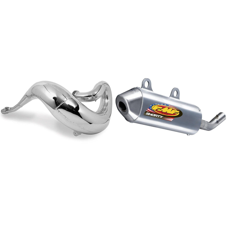 Load image into Gallery viewer, Fatty Exhaust Pipe &amp; Powercore 2 Shorty Silencer-Big Bore for KTM 105 XC 07-12
