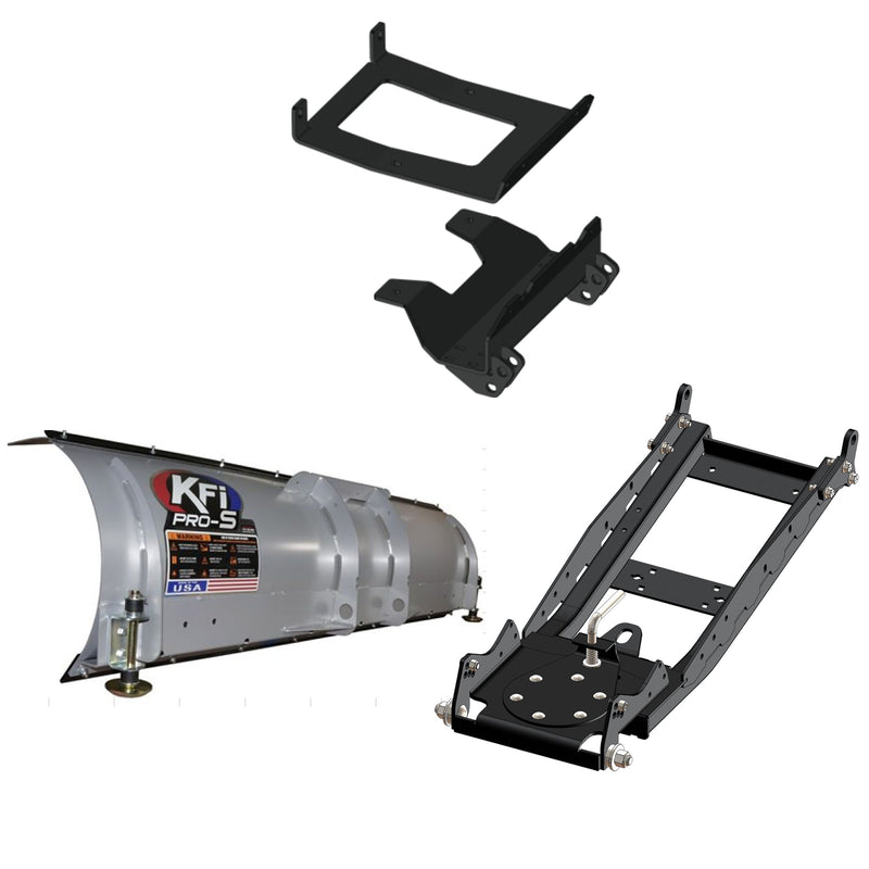 Load image into Gallery viewer, KFI UTV Snow Plow Kit With For Polaris XPEDITION ADV/5 2024-2026
