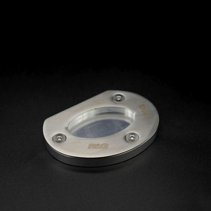 Load image into Gallery viewer, R&amp;G Racing Silver Kickstand Shoe For 2011-2012 Triumph Speed Triple
