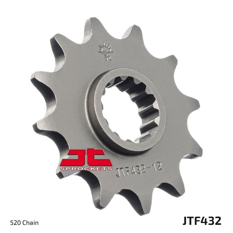 Load image into Gallery viewer, JT Sprockets Front Steel Countershaft Sprocket 11 Tooth 11T 520 Chain JTF432.11
