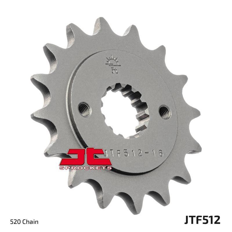 Load image into Gallery viewer, JT Sprockets Front Steel Countershaft Sprocket 13 Tooth 13T 520 Chain JTF512.13

