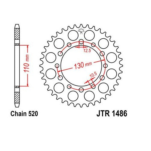 Load image into Gallery viewer, Front &amp; Rear Sprocket Kit for Street KAWASAKI EX250 Ninja 1986-1987
