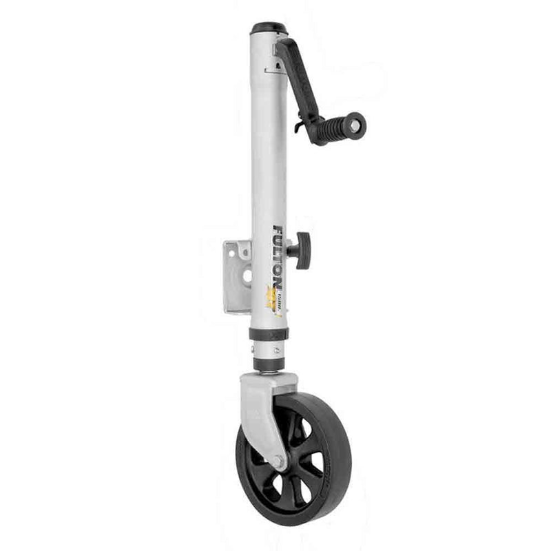 Load image into Gallery viewer, Fulton XLT Marine Trailer Jack, 1,500 lbs. Lift Capacity, Side Wind, Weld-On Side Mount, 12 in. Travel with Weld-On Bracket
