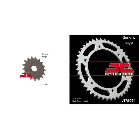 Front & Rear Sprocket Kit for Street HYOSUNG GT650 Naked 2004-2015