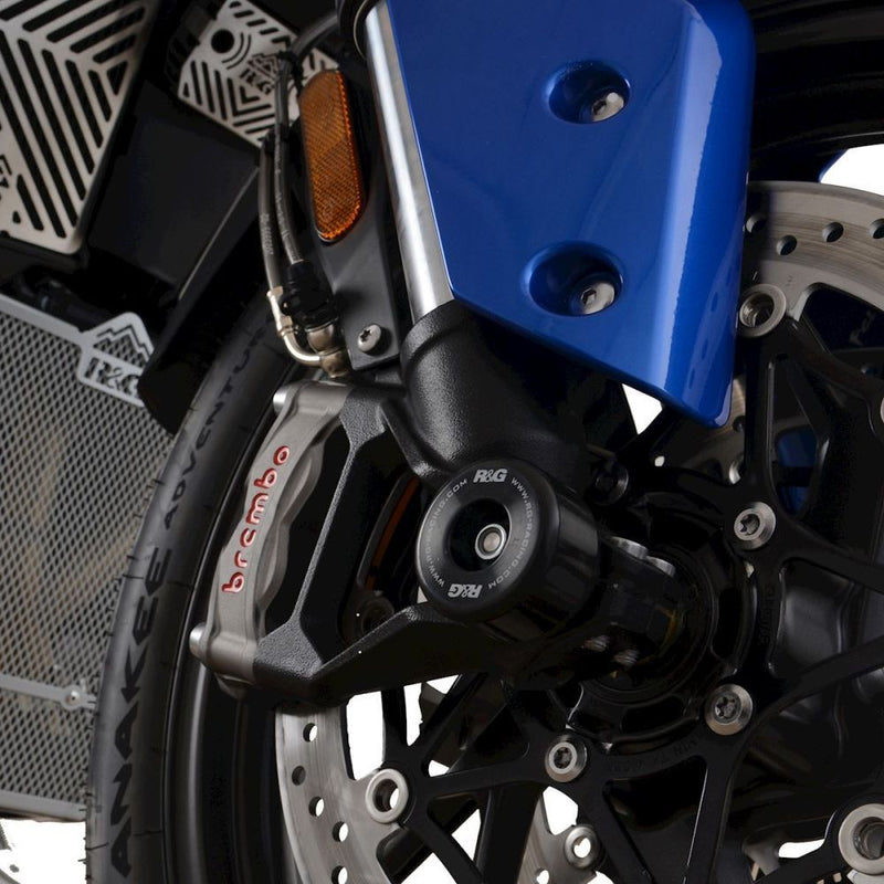 Load image into Gallery viewer, R&amp;G Racing Black Fork Protectors FP0252BK
