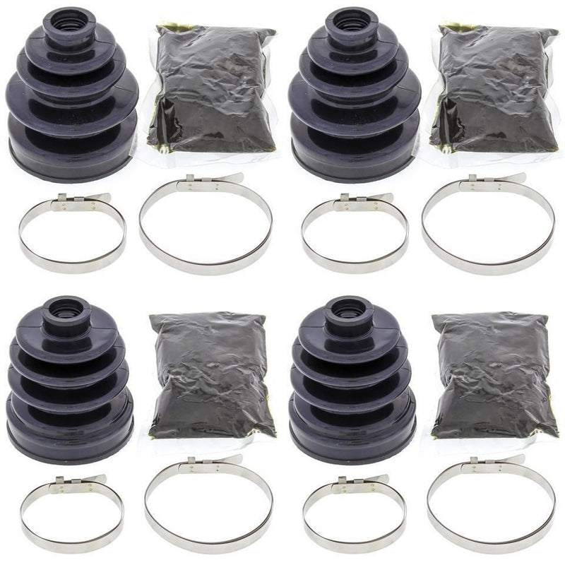 Load image into Gallery viewer, Complete Front Inner &amp; Outer CV Boot Repair Kit LT-F400F Eiger 4wd 2002 For Suzu
