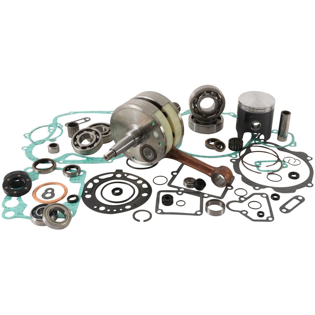 Wrench Rabbit Complete Engine Rebuild Kit For 1993 Kawasaki KX 250