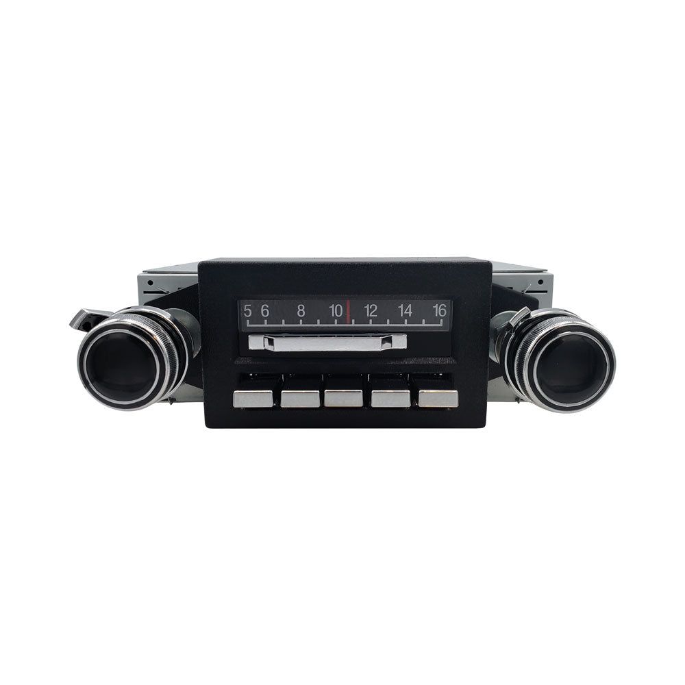 Custom Autosound 1973-88 Chevy Truck Slidebar Car Stereo with Bluetooth