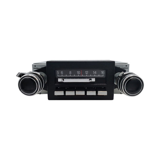 Custom Autosound 1973-88 Chevy Truck Slidebar Car Stereo with Bluetooth