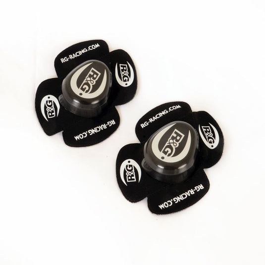 R&G Racing White Wider Aero Knee Sliders AKS0003WH