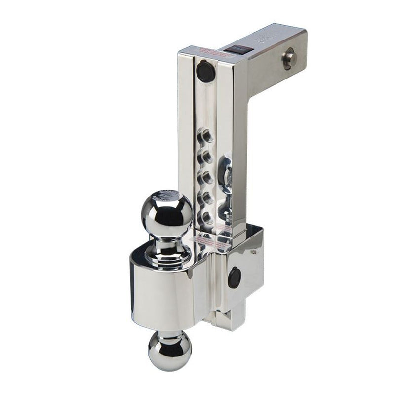 Load image into Gallery viewer, Fastway Self-Locking Adjustable Billet Aluminum Ball Mount - 10 Inch Drop / 11inch Rise - Fits 2 inch Receiver - 10,000 lbs. Tow Capacity
