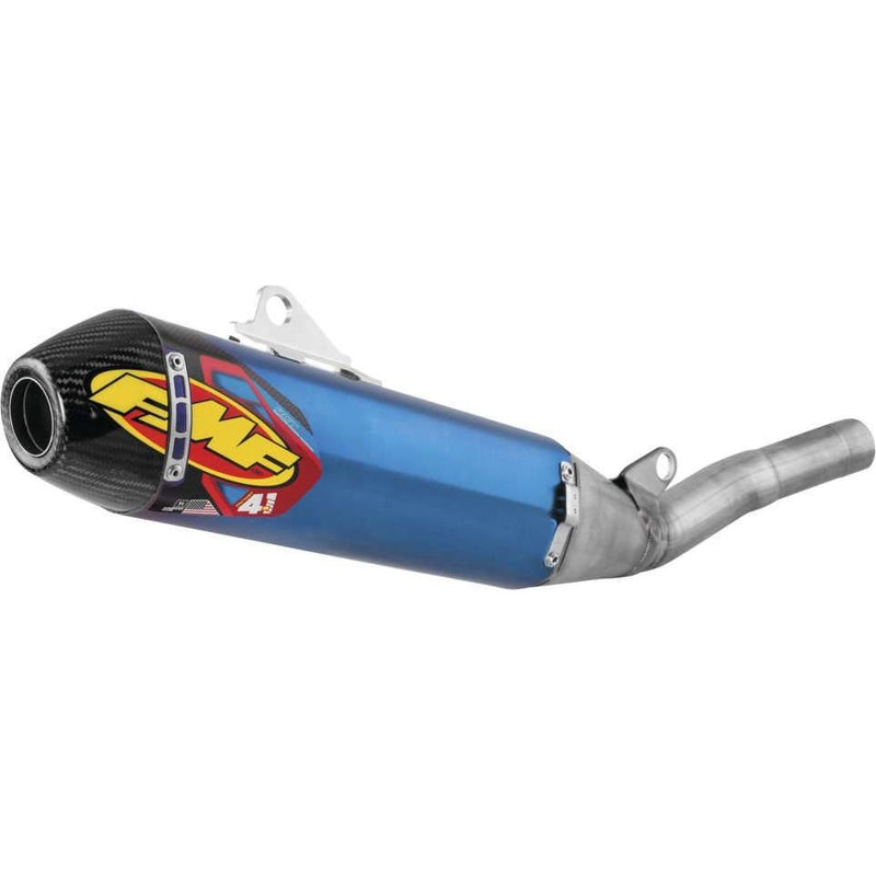 Load image into Gallery viewer, FMF Factory 4.1 RCT Slip-On Exhaust Anodized Titanium - 045629
