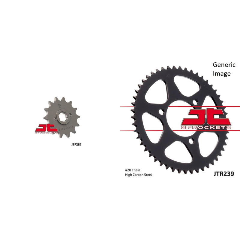 Load image into Gallery viewer, Front and Rear Steel Sprocket Kit for OffRoad HONDA XR350R 1983-1984
