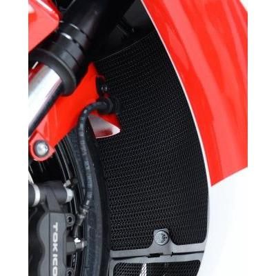 Load image into Gallery viewer, R&amp;G Racing Black Aluminum Radiator Guard RAD0065BK
