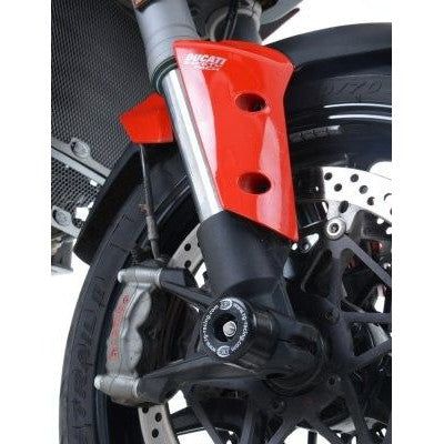 Load image into Gallery viewer, R&amp;G Racing Black Fork Protectors For 2022-2024 Ducati DesertX
