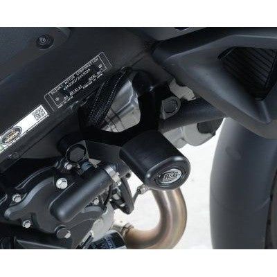 Load image into Gallery viewer, R&amp;G Racing Black Aero Style Crash Protection Bobbins For 2014-2016 Suzuki Vstrom 1000 DL1000A ABS
