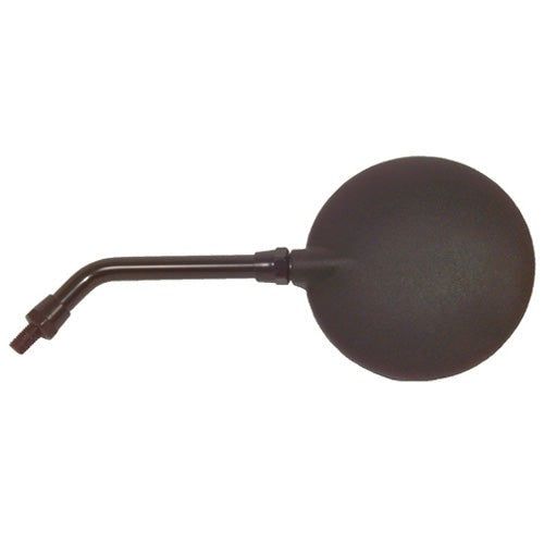 Emgo - 20-29605 - Universal Round Mirror, 5in. Short Stem - 10mm Thread - Either